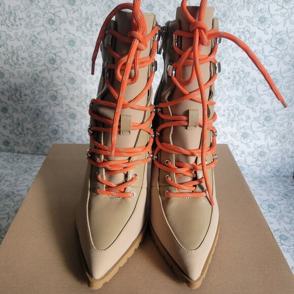 NIB Steve Madden Lace-Up Heeled Boot | 7.5 - Picture 6 of 9